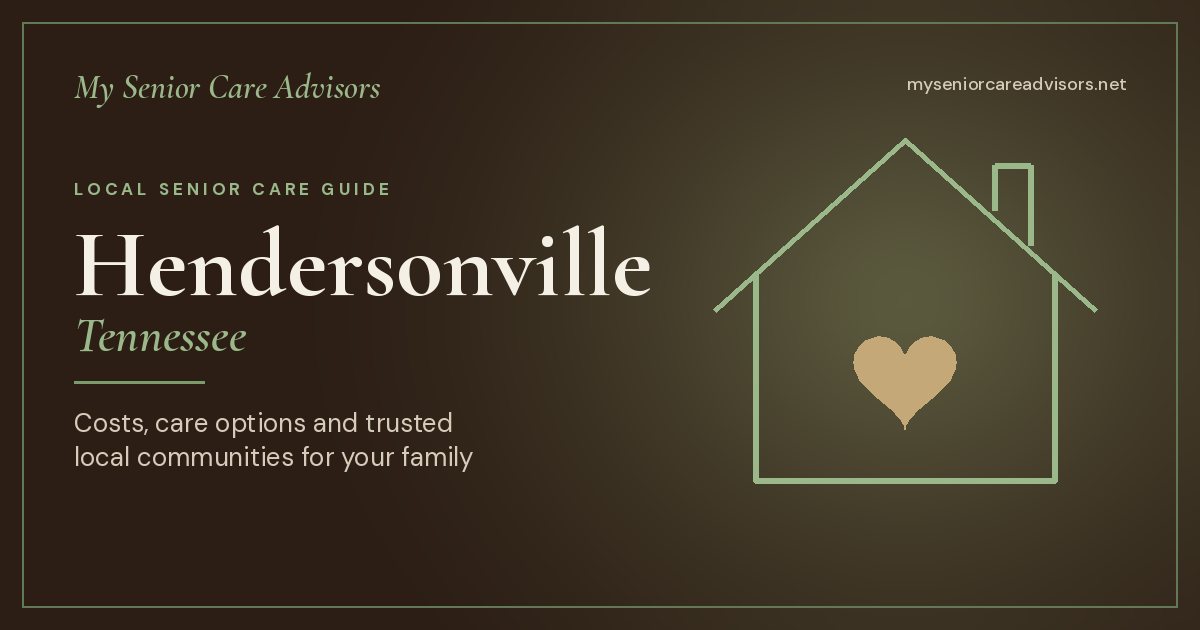 Senior care in Hendersonville, Tennessee, local guide to costs, care options and communities