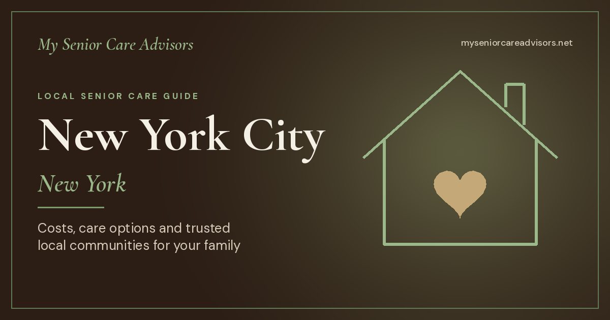 Senior care in New York, New York, local guide to costs, care options and communities