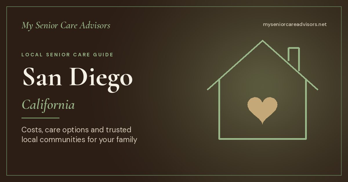 Senior care in San Diego, California, local guide to costs, care options and communities